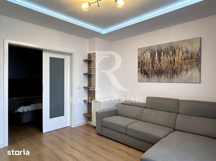 Apartament cu 3 camere, mobilat în Salca