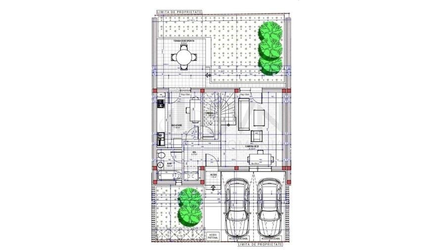 Casă individuală cu 4 camere cu Canalizare în Giulești