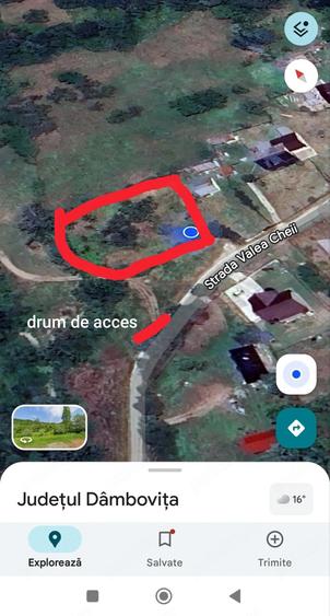 Teren de 1812 mp, în Vulcana de Sus