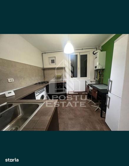 Apartament cu 2 camere, mobilat în Semicentral
