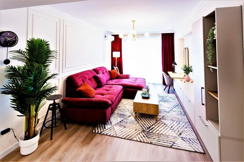 Apartament cu 2 camere decomandat, mobilat în Calea București