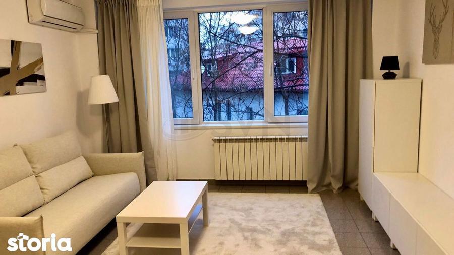 Apartament cu 2 camere, mobilat în Cișmigiu