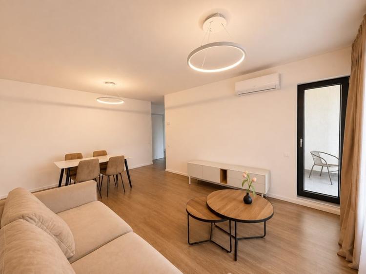 Apartament cu 2 camere decomandat, mobilat în Pipera
