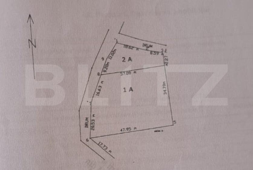 Teren agricol extravilan de 1527 mp, în Exterior Sud