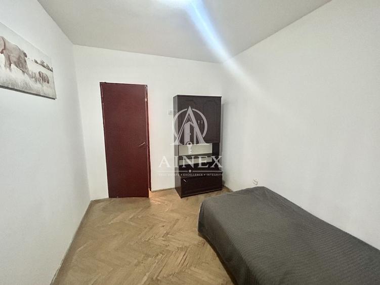 Apartament cu 3 camere, mobilat în Cetății