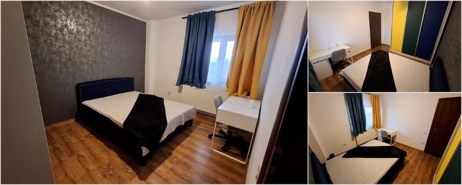 Apartament cu 3 camere semidecomandat, mobilat în Tomis Plus