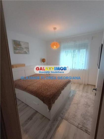 Apartament cu 2 camere semidecomandat, mobilat în Băneasa
