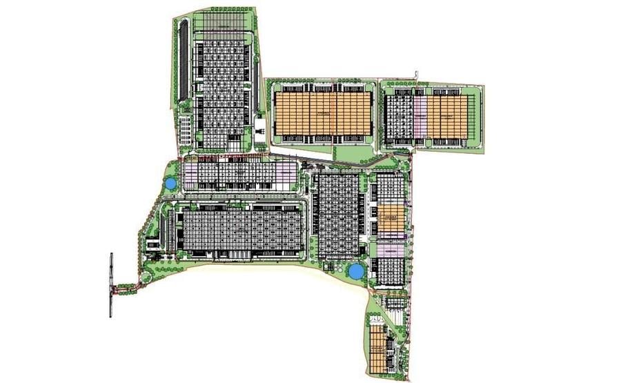 Spațiu industrial, de 280,000 mp, în Nord