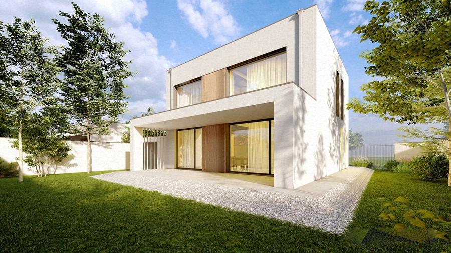 Casă individuală cu 4 camere cu Teren 400 Mp în Balotești
