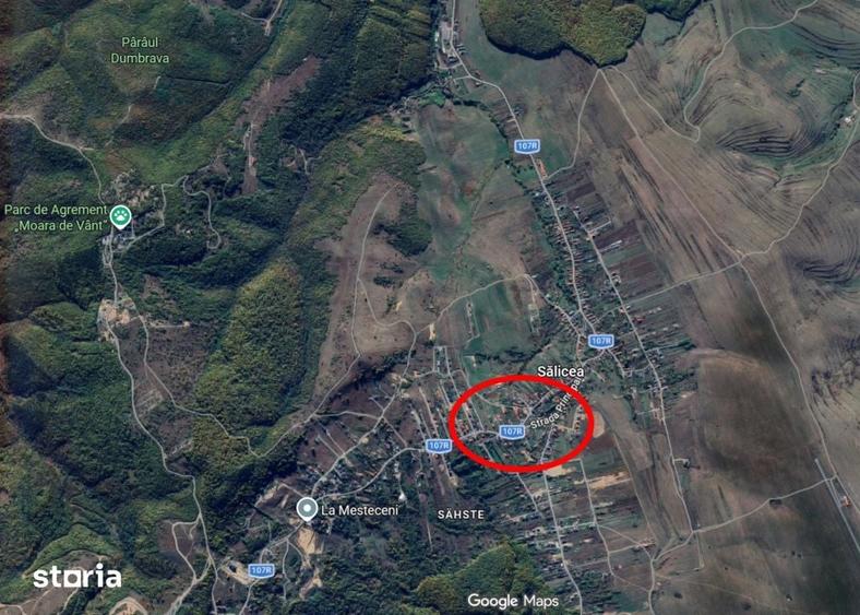 Teren de 920 mp, în Ciurila