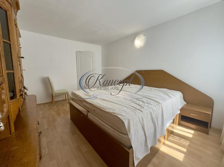 Apartament cu 3 camere semidecomandat, mobilat în Mărăști