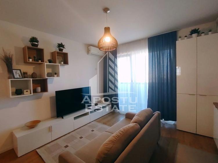 Apartament cu 2 camere semidecomandat în Torontalului