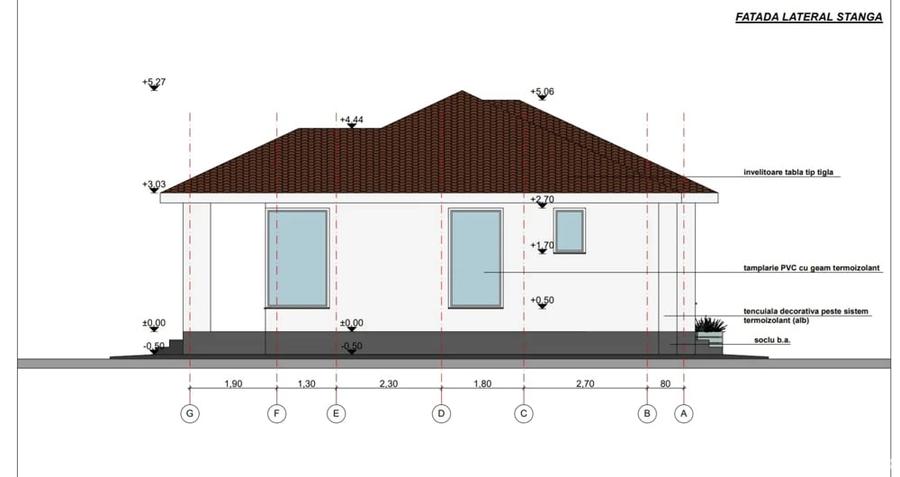 Casă cu 3 camere cu Teren 358 Mp în Agigea