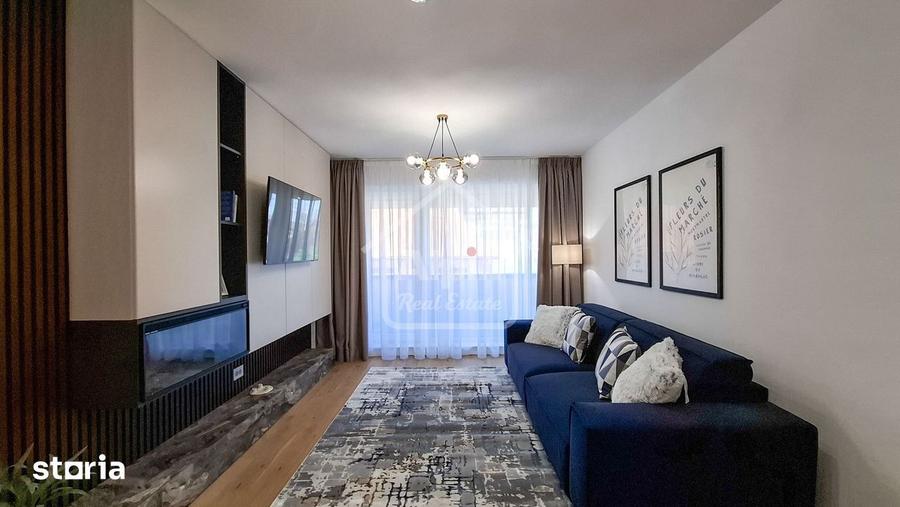 Apartament cu 2 camere decomandat, mobilat în Blumăna