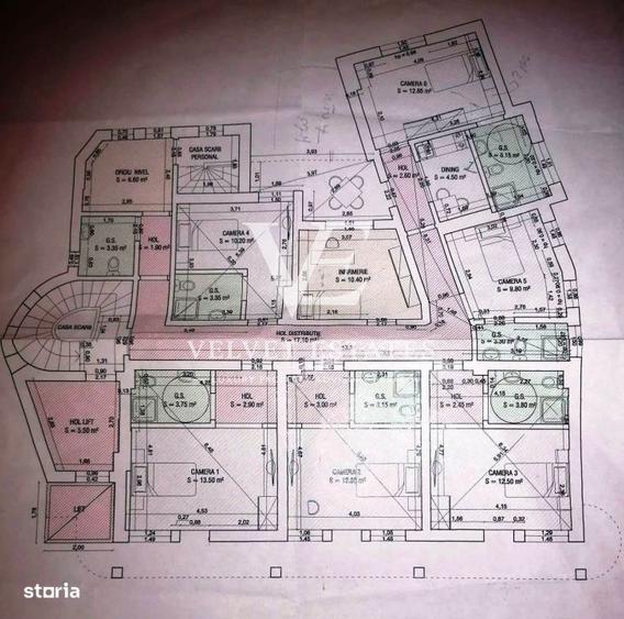 Spațiu comercial, de 814 mp, în Piața