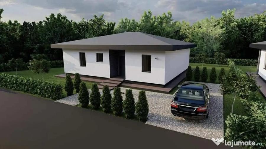 Casă cu 2 camere cu Teren 530 Mp în Bozânta Mică