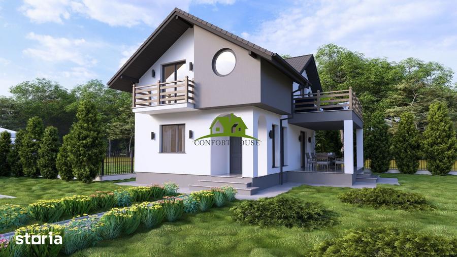 Casă cu 5 camere cu Teren 503 Mp în Mihăești