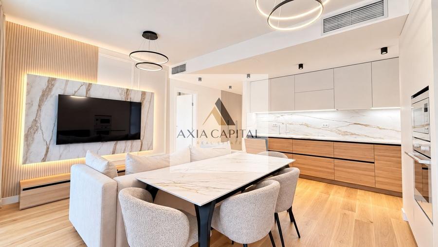 Apartament cu 3 camere decomandat, mobilat în Băneasa
