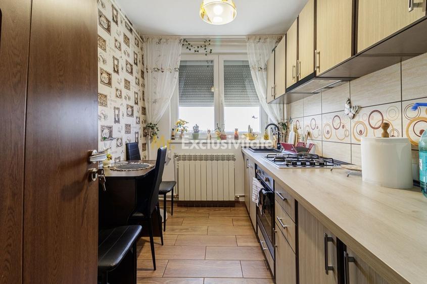 Apartament cu 3 camere semidecomandat, mobilat în Militari