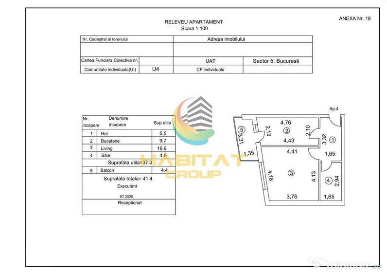 Garsonieră decomandată în Prelungirea Ferentari