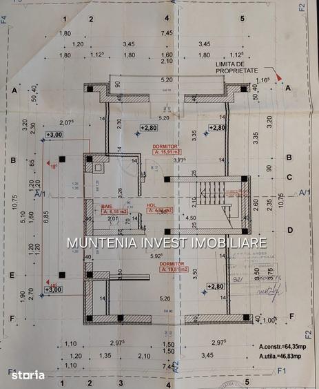 Casă cu 4 camere cu Teren 1985 Mp în Căldăraru