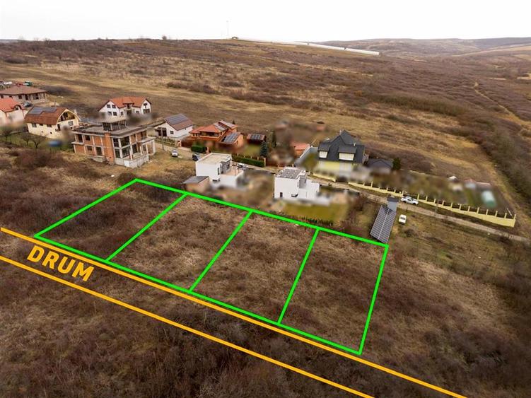 Teren Construcții intravilan de 526 mp, în Paleu