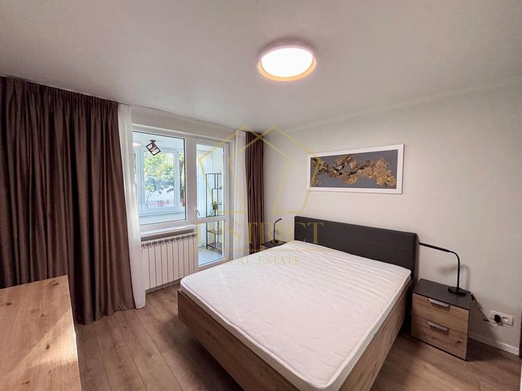 Apartament cu 2 camere semidecomandat, mobilat în Ultracentral