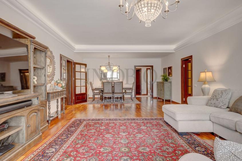 Apartament cu 4 camere, mobilat în Herăstrău