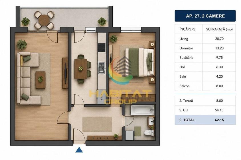 Apartament 2 camere - metrou Nicolae Teclu - 4