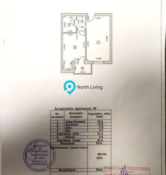 Apartament 2 Camere - Alpha Residence - Parc Tudor Arghezi - 7