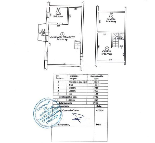 Apartament cu 3 camere, mobilat în Vasile Aaron