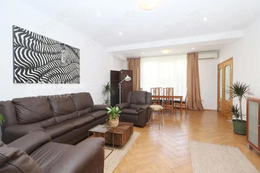 Apartament cu 3 camere semidecomandat, mobilat în Herăstrău