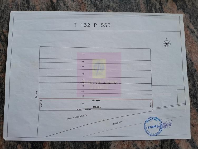 Branesti - teren 13k mp langa autostrada A2 - 2