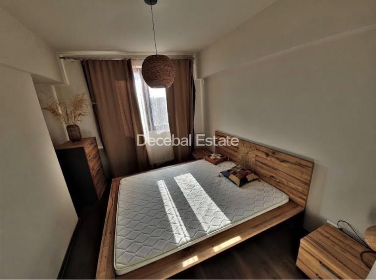 Apartament cu 3 camere semidecomandat, mobilat în Tineretului