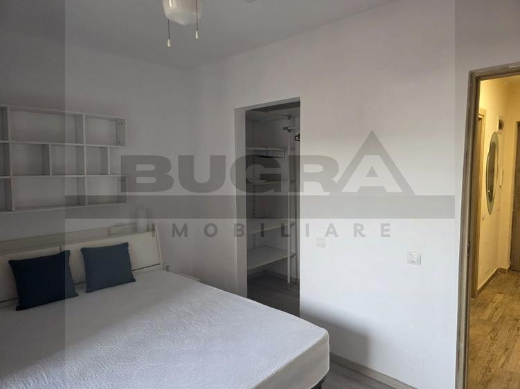 Apartament cu 2 camere semidecomandat, mobilat în Florești