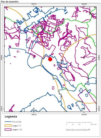 Teren de 1296 mp, în Central