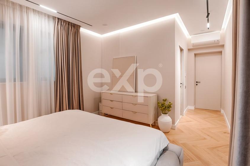 Apartament cu 4 camere decomandat, mobilat în Kiseleff