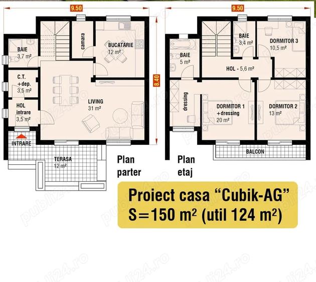 Casă cu Teren 490 Mp în Central
