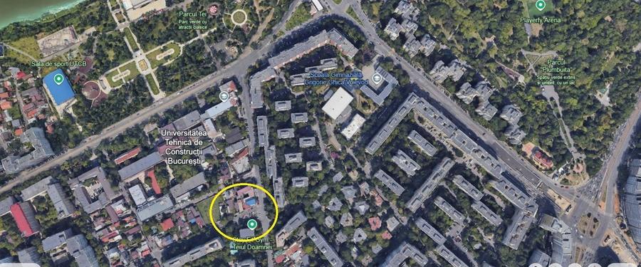 Apartament cu 3 camere semidecomandat în Teiul Doamnei