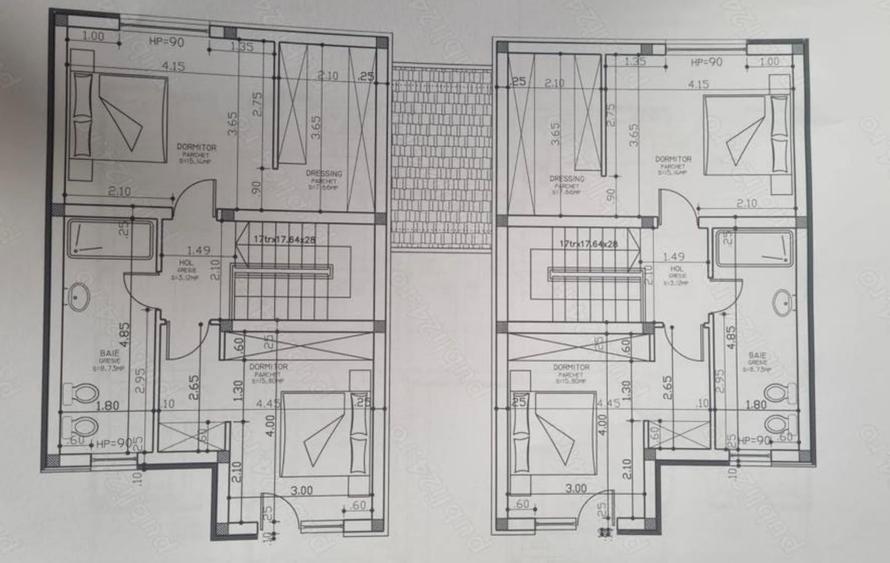 Duplex cu 4 camere cu Teren 315 Mp în Moșnița Nouă
