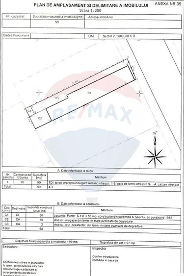 Casă cu 3 camere cu Teren 99 Mp în Vatra Luminoasă