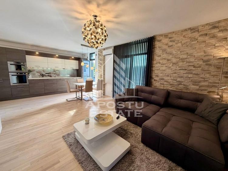 Apartament cu 2 camere semidecomandat, mobilat în Braytim