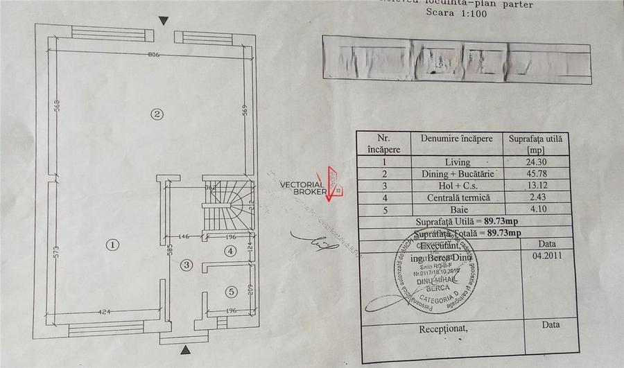 Casă cu 5 camere cu Teren 339 Mp în Pantelimon