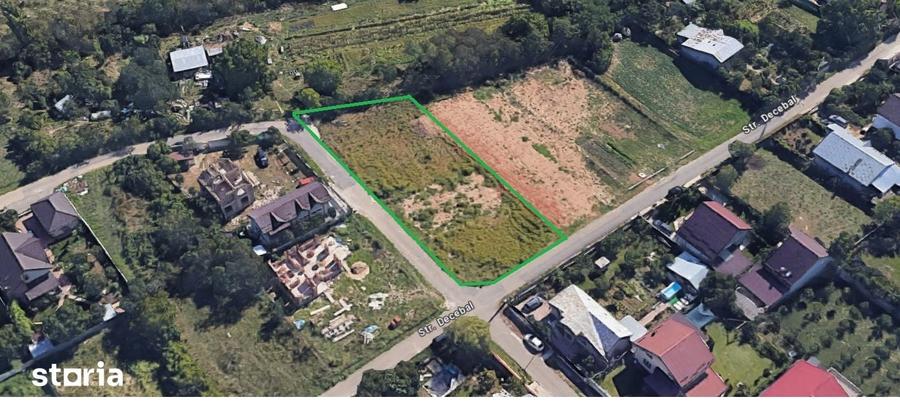 Teren intravilan 1000 mp, Dubla deschidere, Utilita?i la hotar, 57/mp - 1