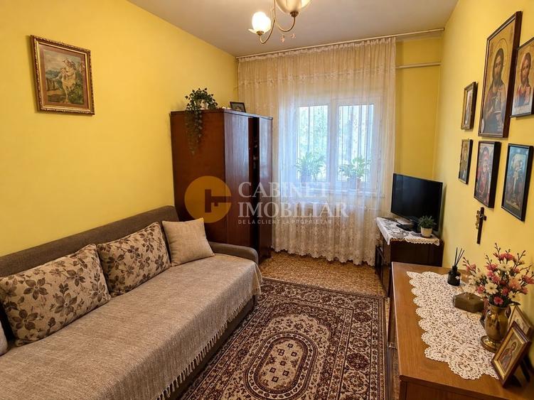 Apartament cu 3 camere decomandat, mobilat în Păcurari