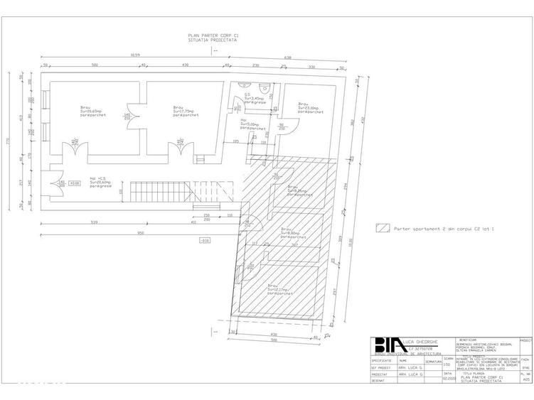 Spațiu comercial, de 258 mp, în Central