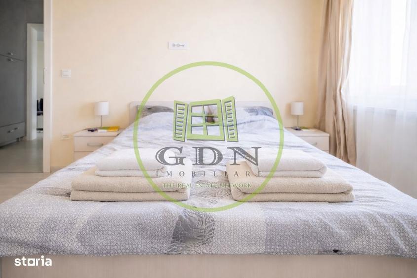 Apartament cu 2 camere decomandat, mobilat în Tractorul