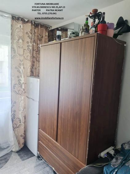Garsonieră semidecomandată, mobilată în Mărăței