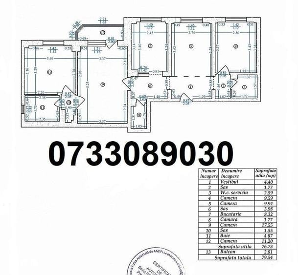 Apartament, - 1