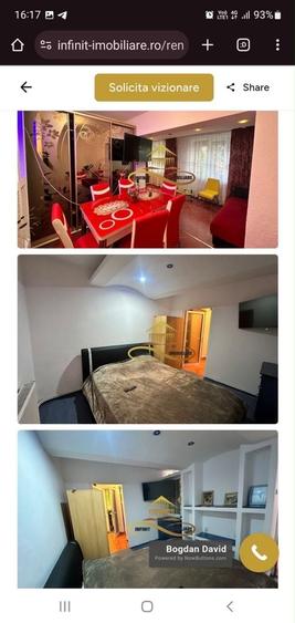 Apartament cu 2 camere semidecomandat în Central